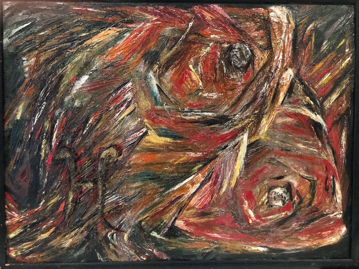 Zodiac Signs, Pisces-Oil on Canvas photo 1