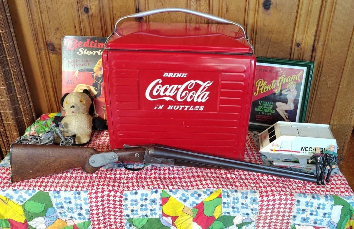 TEASER PHOTOS !!! of HISTORIC RALEIGH FARM SALE with hordes of treasure. photo 2