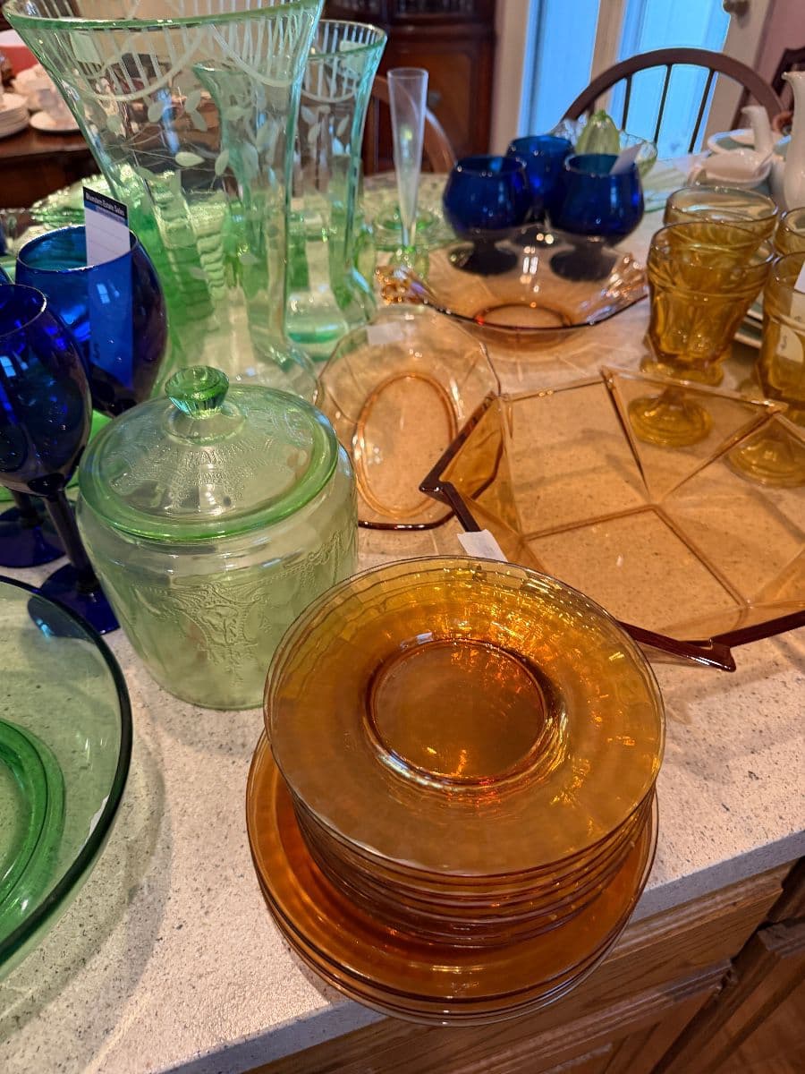 Spectacular South KCMO Estate Sale with Uranium Glass, Drexel MCM Furniture by Bluestem photo 10