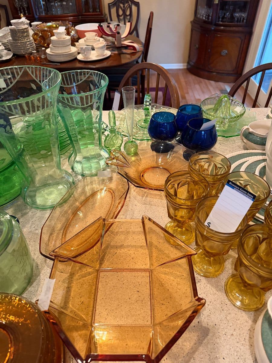 Spectacular South KCMO Estate Sale with Uranium Glass, Drexel MCM Furniture by Bluestem photo 11