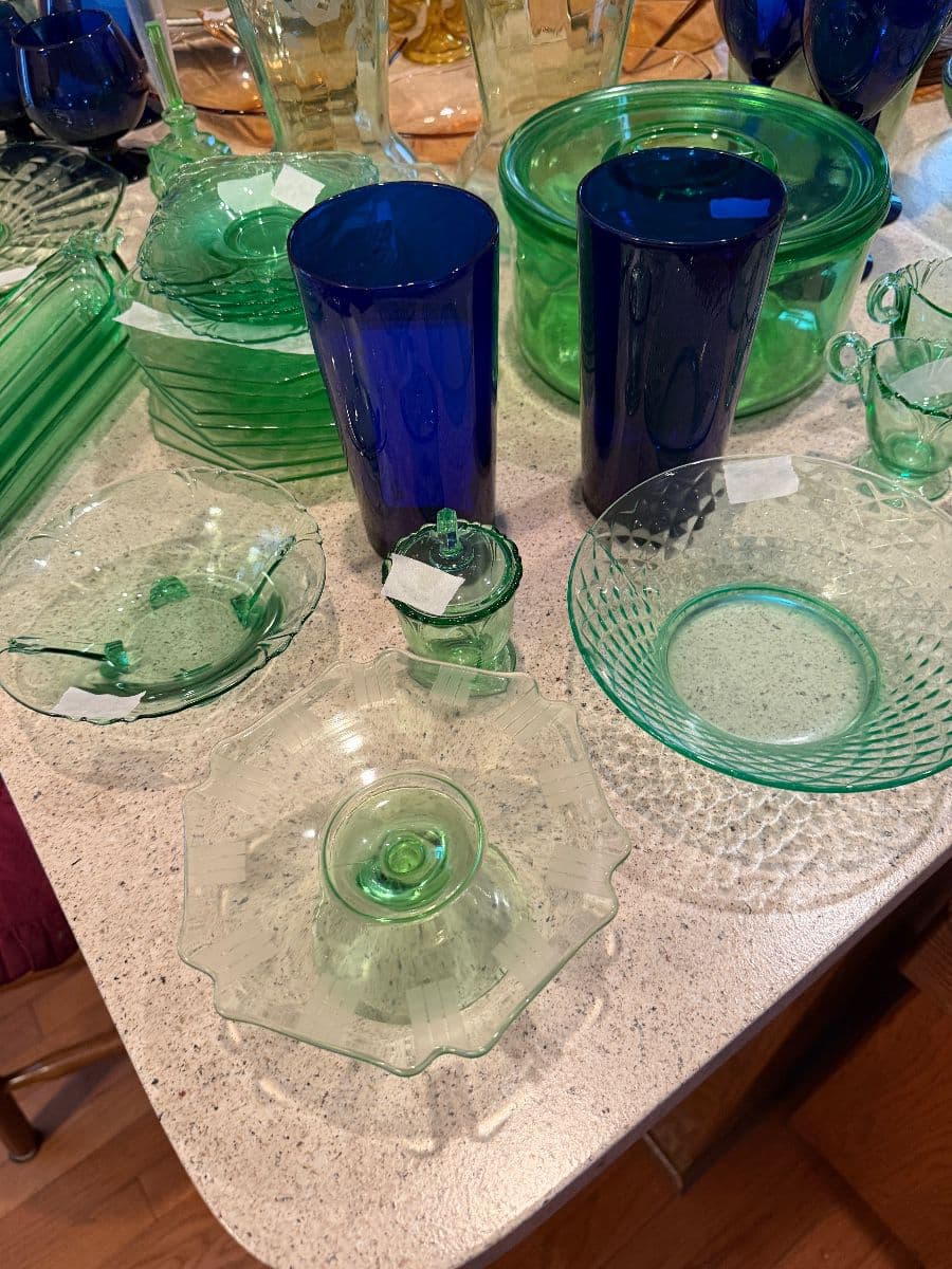 Spectacular South KCMO Estate Sale with Uranium Glass, Drexel MCM Furniture by Bluestem photo 7