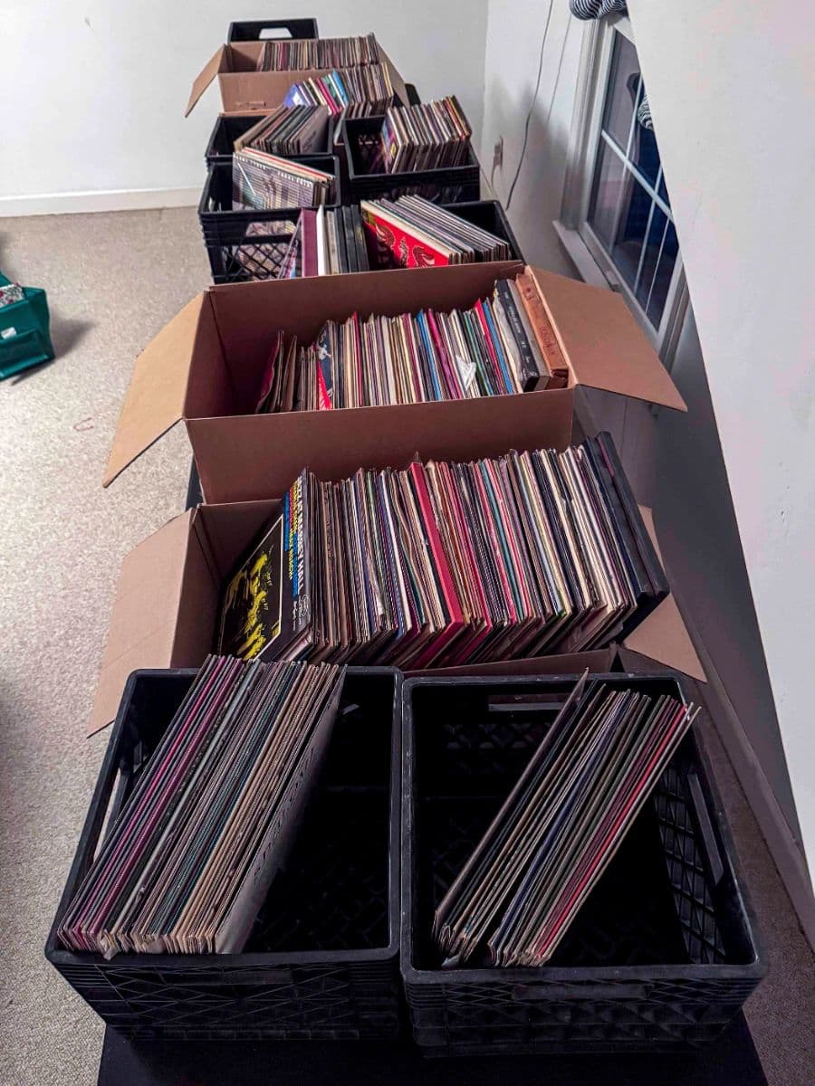 Palisades Italian Downsizing: 700+ Vinyl Records, 3,000 CDs, Murano Glass, Art & Designer Clothes photo 11