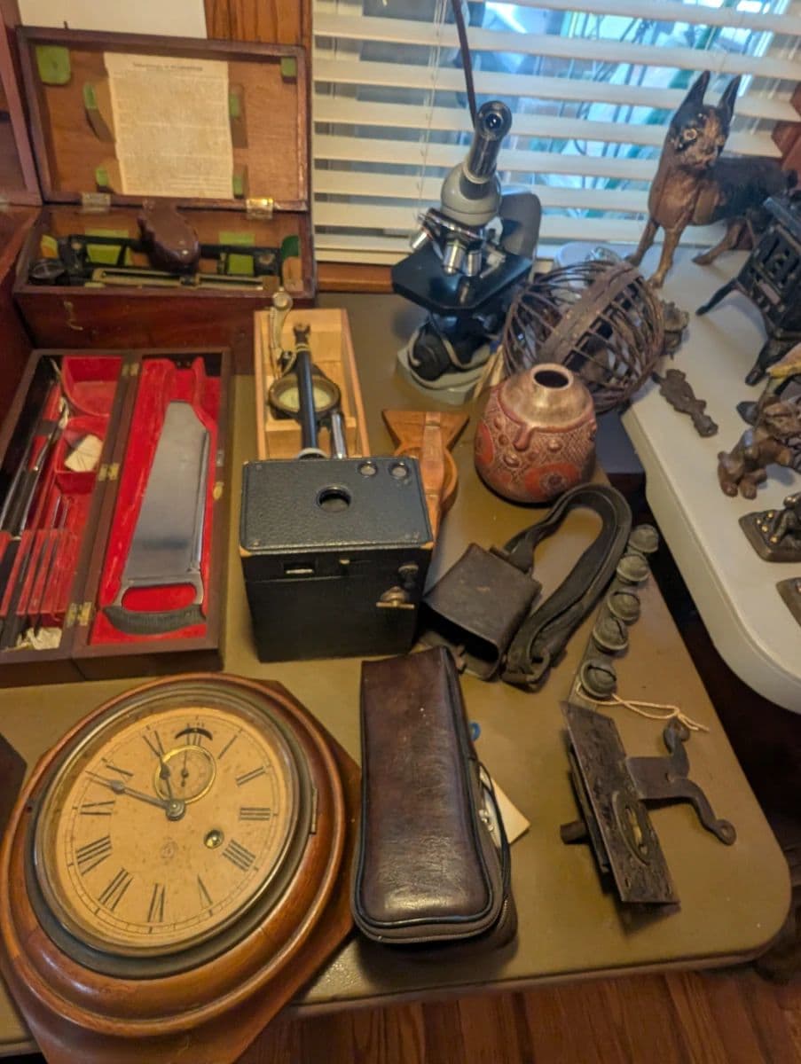 ROYAL OAK ESTATE SALE -Vintage Ship Lanterns, Compasses & Antiques photo 4