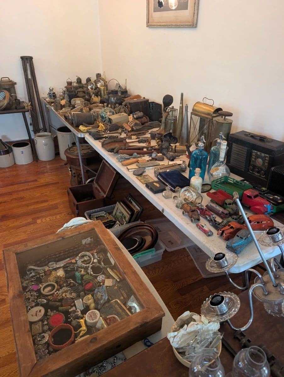 ROYAL OAK ESTATE SALE -Vintage Ship Lanterns, Compasses & Antiques photo 2