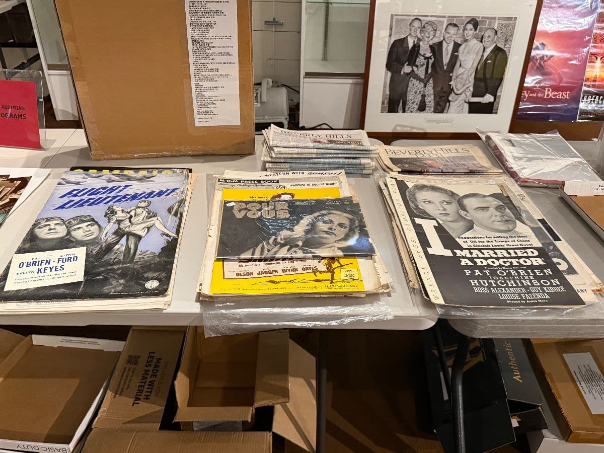 Hollywood Heritage Museum Memorabilia, Book and DVD sale photo 6