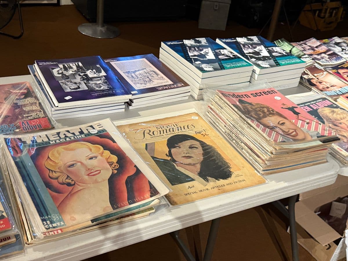 Hollywood Heritage Museum Memorabilia, Book and DVD sale photo 1