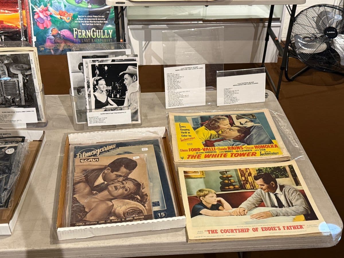 Hollywood Heritage Museum Memorabilia, Book and DVD sale photo 8