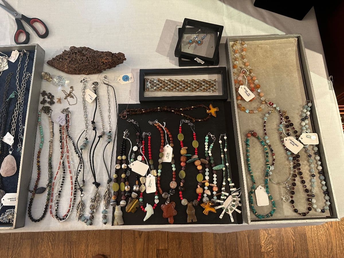 Eclectic Midtown Estate Sale, Art, Pottery, Jewelry, dining, kitchen, queen adjustable bed photo 5