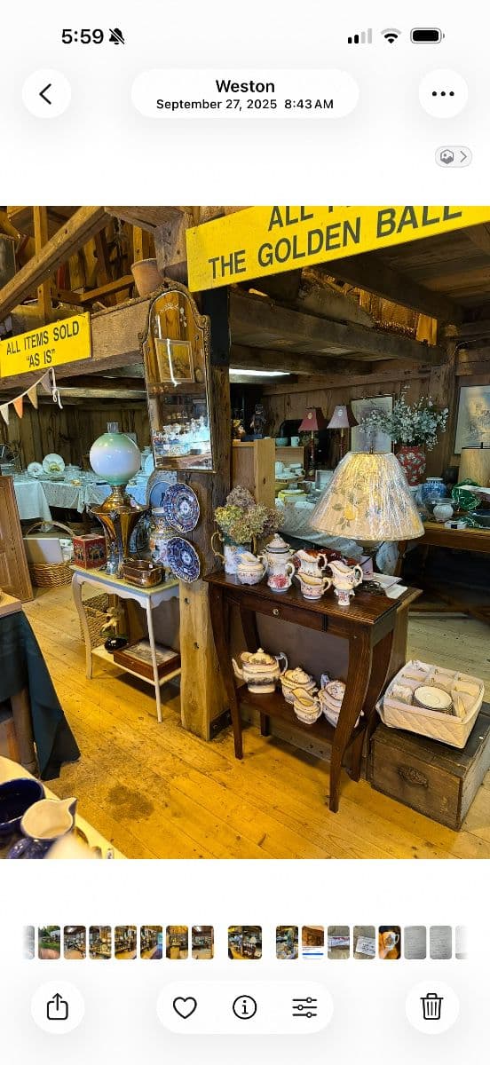 Huge Vintage & Antique Sale Golden Ball Tavern Museum Sept 26 photo 5