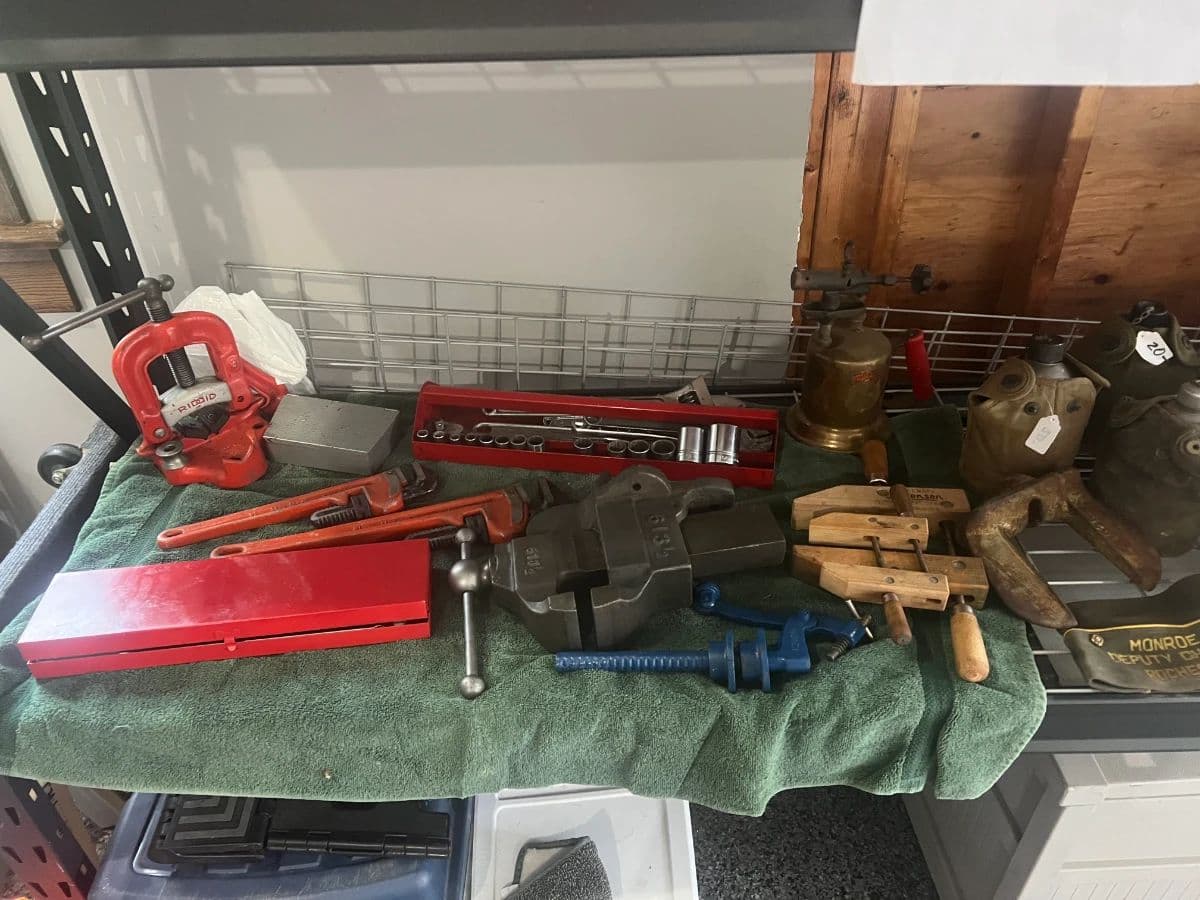 Large Garage Sale Cleanout Tools Collectibles Household MORE! photo 4