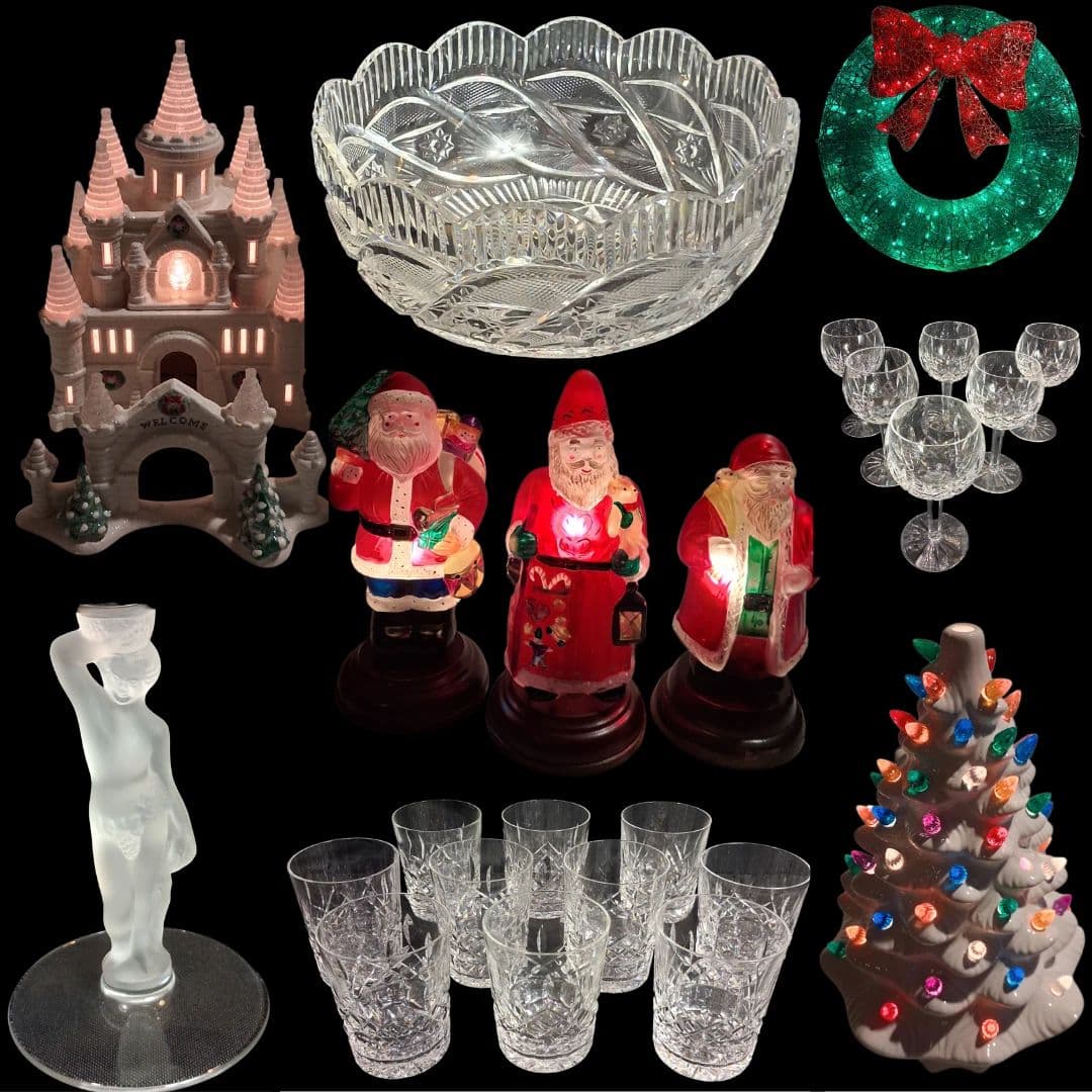 Bloomington Estate Auction Radko Christmas Antiques Tobacciana Art photo 2