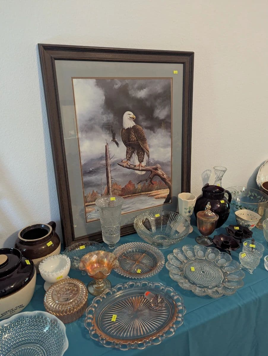 Estate Sale! Farmhouse Furniture, Vintage Xmas, Quilting, Collectibles, Kitchen, Yard Decor & More! photo 5