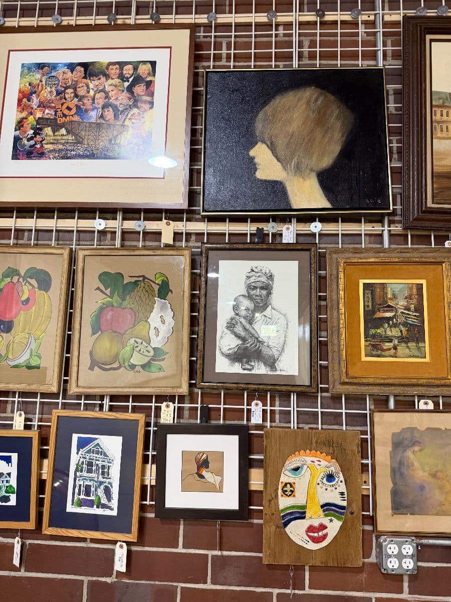 MCM and Retro Goods Galore! Vintage Housewares & Barware! Fabulous Original Art photo 6
