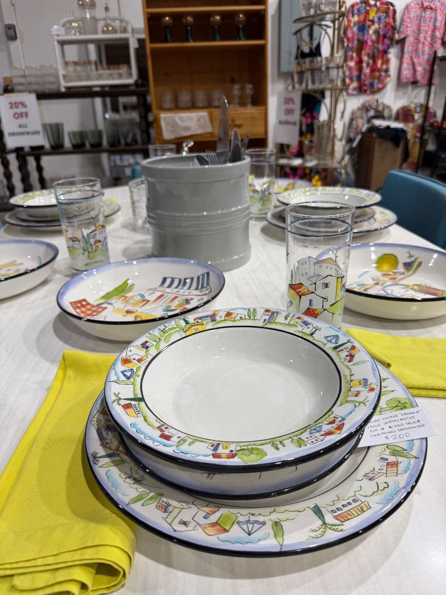 MCM and Retro Goods Galore! Vintage Housewares & Barware! Fabulous Original Art photo 2
