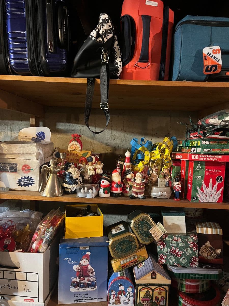 Estate Sale Fredonia, NY~Vintage Clothing, Garden, Holiday, Basement Contents! photo 11