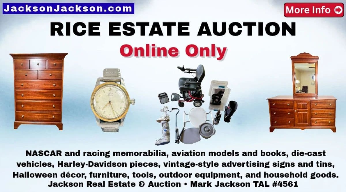 Rice Estate Auction photo 1