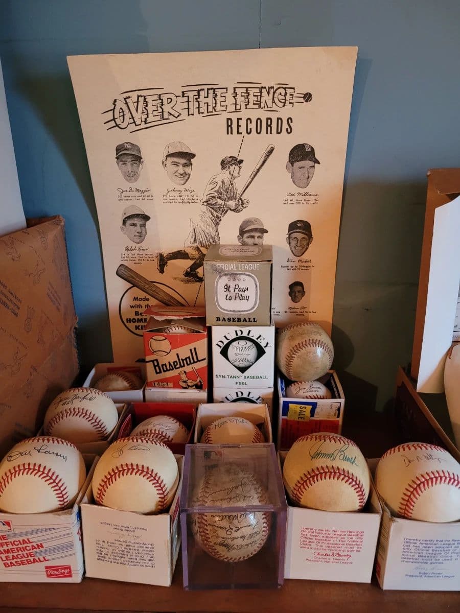 LEGENDARY HALL OF FAME ALLSTON ESTATE SALE OCT 30TH 31ST SPORTS MEMORABILIA RECORDS CLOTHING TRAINS! photo 2