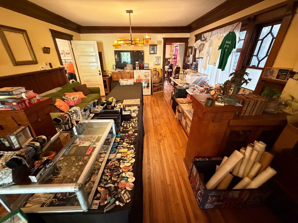 Vintage Galore: Rock n Roll, Vintage Clothes PACKED HOME: Estate Sale in Mid City photo 1