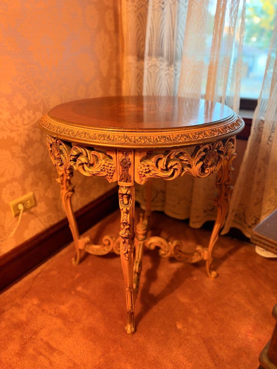 **CHICAGO** Regency Furniture, Antique Lamps & Porcelain Figurines, Steiff Bears & Much Much More photo 3