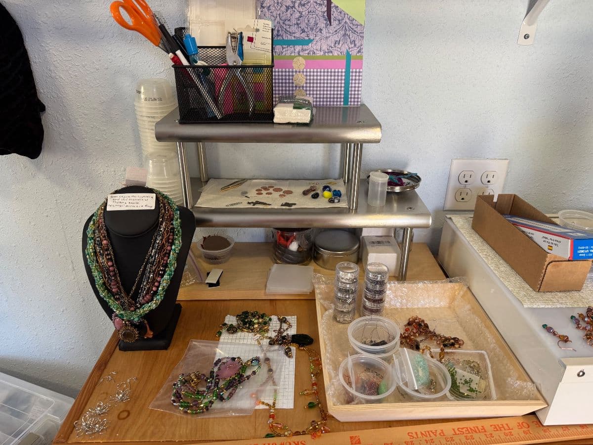 Vancouver ESTATE SALE Jewelry Making Stained Glass Studio photo 11