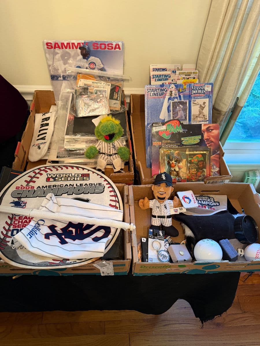 Fantastic Flossmoor Sale, Sports Collectibles, Automobiles, Room & Board Furniture & MUCH MORE photo 2