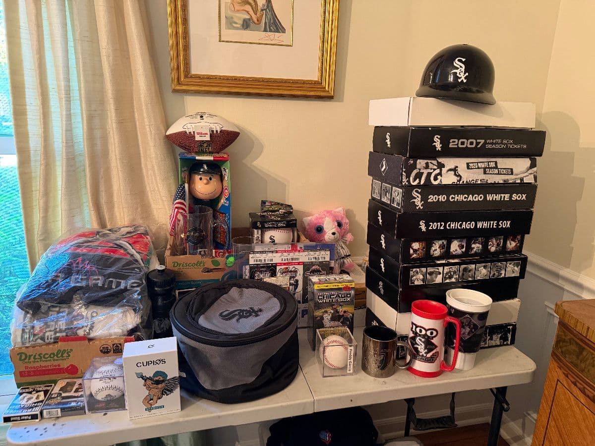 Fantastic Flossmoor Sale, Sports Collectibles, Automobiles, Room & Board Furniture & MUCH MORE photo 3
