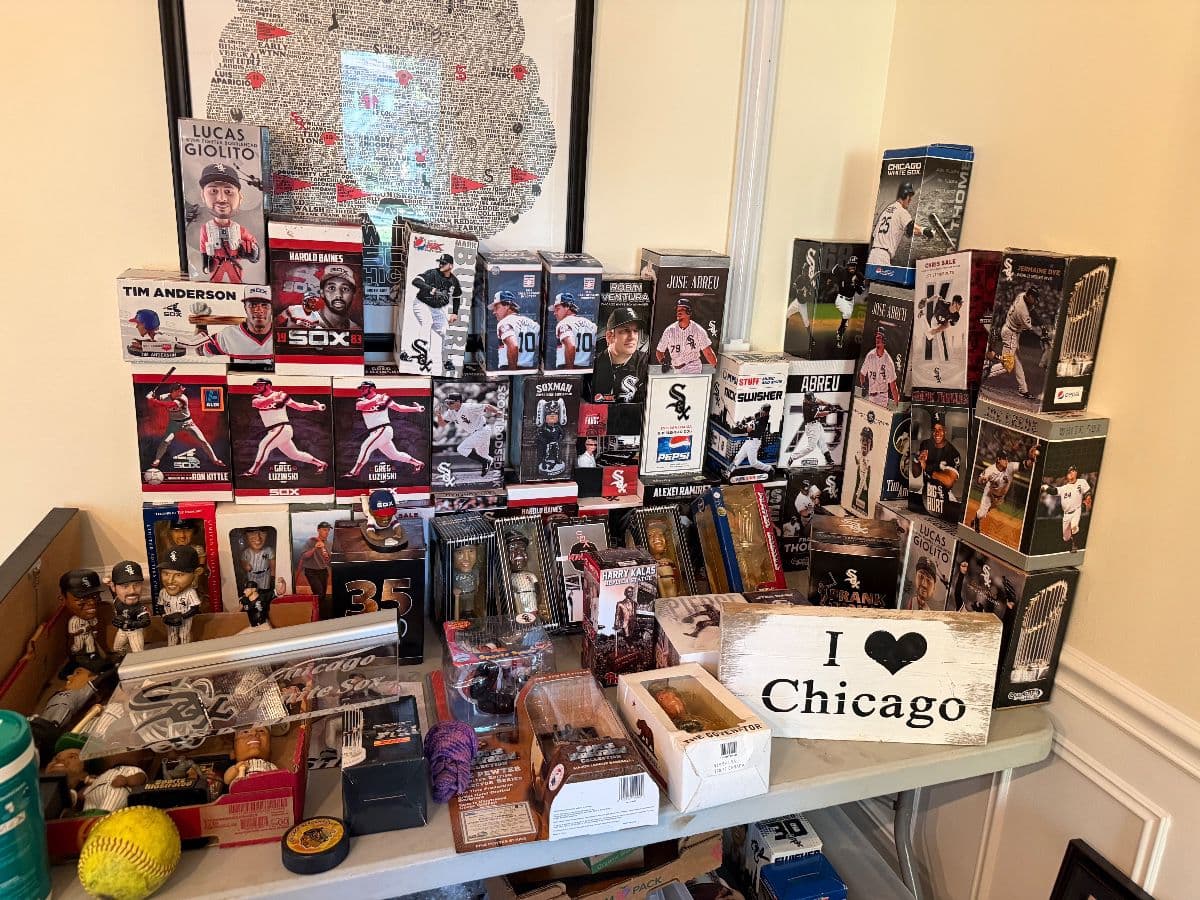 Fantastic Flossmoor Sale, Sports Collectibles, Automobiles, Room & Board Furniture & MUCH MORE photo 1