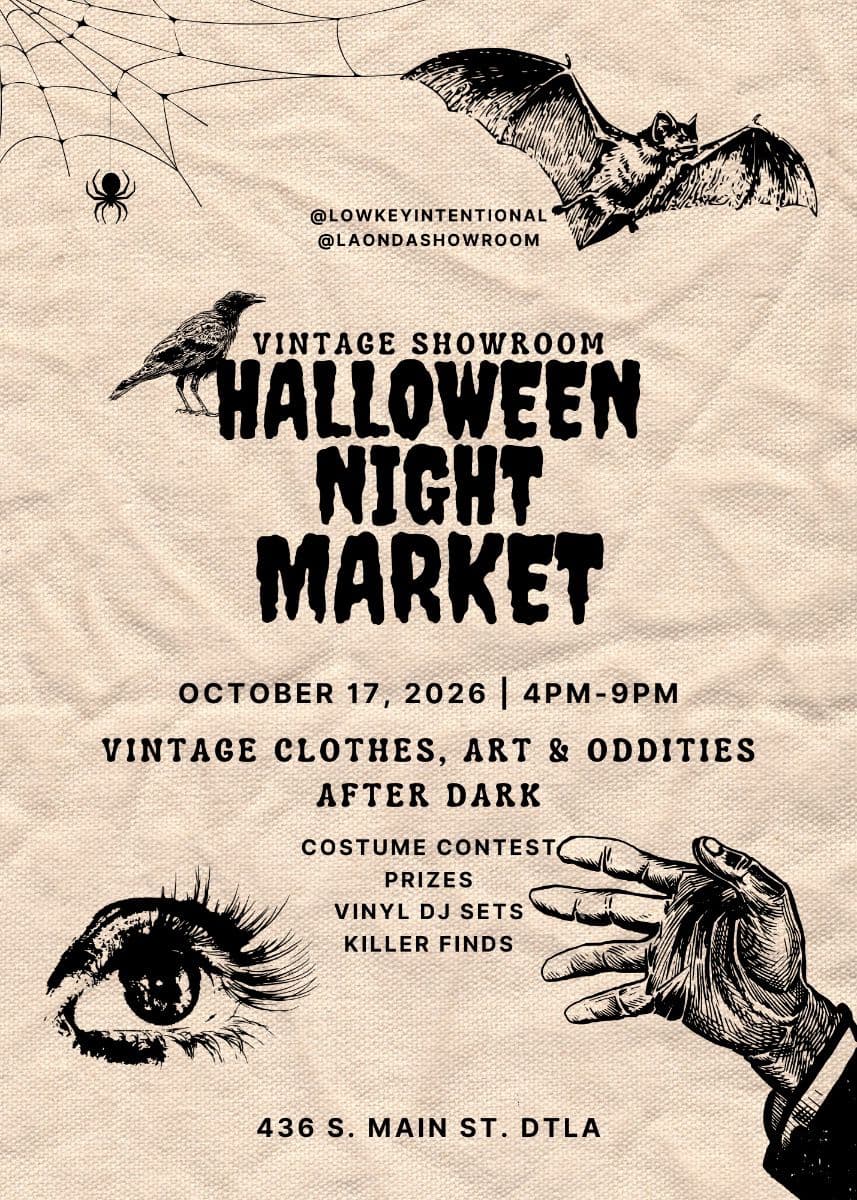DTLA Vintage Showroom Halloween Night Market photo 1