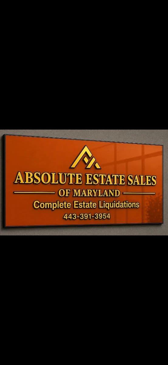ABSOLUTE ESTATE SALES - Pikesville MCM/Asian Art & Decor/Classic Rock Vinyl & More Estate Sale photo 1