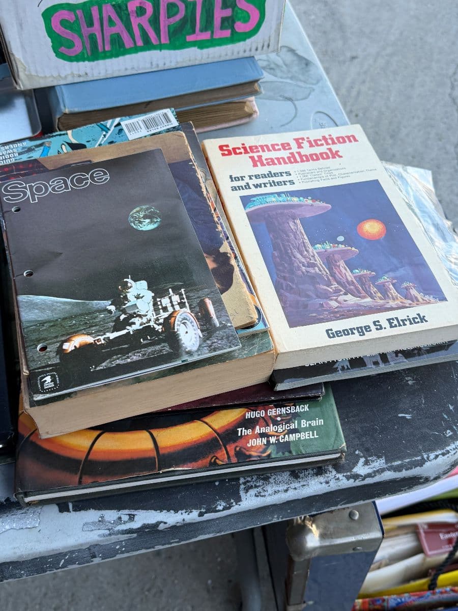 Art Restoration sci-fi, vintage nerd at studio over 40 years unique sale photo 11